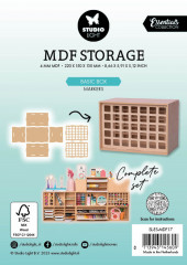 Studio Light - MDF Storage - Basic Box Markers - Essentials Tools Nr. 17