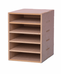 Studio Light - MDF Storage - Half Box Shelves - Essentials Tools Nr. 19
