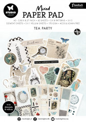Studio Light A5 Mixed Paper Pad - Essentials Nr. 29 - Tea Party