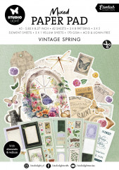 Studio Light A5 Mixed Paper Pad - Essentials Nr. 30 - Vintage Spring