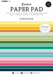Studio Light A5 Mixed Paper Pad - Essentials Nr. 91 - Lemonade