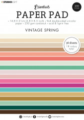 Studio Light A5 Mixed Paper Pad - Essentials Nr. 92 - Vintage Spring