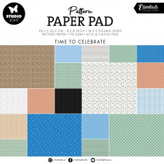 Studio Light 8x8 Paper Pad - Essentials Nr. 154 - Time To Celebrate