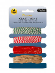 StudioLight - Christmas Craft Twine & Ribbon - Essentials Nr. 02