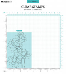 Studio Light Clear Stamps - Essentials Nr. 542 - Little Dahlias