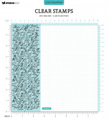 Studio Light Clear Stamps - Essentials  Nr. 549 - Script Background