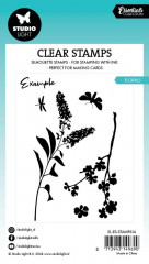 Studio Light - Clear Stamps - Essentials  Nr. 614 - Florals