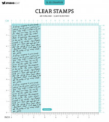 Studio Light Clear Stamps - Essentials Nr. 618 - Script Background