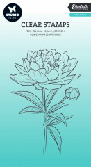 Studio Light Clear Stamps - Essentials Nr. 694 - Open Peony