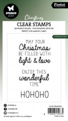 Studio Light Clear Stamps - Christmas Essentials Nr. 691 - Christmas Texts