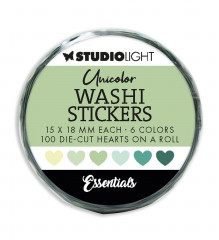 Washi Die-Cut Stickers - Greens
