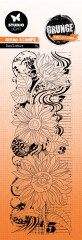 Studio Light Clear Stamps - Grunge Collection Nr. 448 - Sunflowers