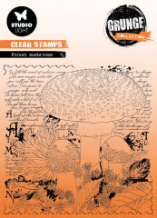 Studio Light Clear Stamps - Grunge Collection Nr. 453 - Forest Mushrooms