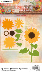 Studio Light Cutting Dies - Sunflower Kisses Nr. 527 - Layered Sunflower