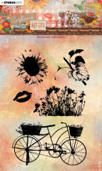 Studio Light Clear Stamps - Sunflower Kisses Nr. 439 - Sunflower Silhouette