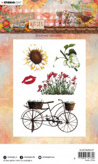 Studio Light Clear Stamps - Sunflower Kisses Nr. 439 - Sunflower Silhouette