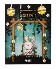 Clear Stamps and Cutting Die - Sweet Stories Nr. 55 - Bunny Garden