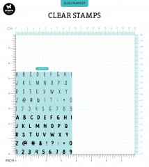 Studio Light Clear Stamps - Sweet Stories Nr. 559 - Alphabet & Numbers