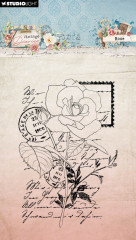 Studio Light Clear Stamps - Vintage Diaries Nr. 654 - Rose