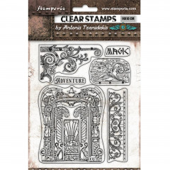 Stamperia Clear Stamps - Magic Forest - Adventure
