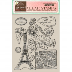 Stamperia Clear Stamps - Oh lá lá - Tour Eiffel