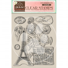 Stamperia Clear Stamps - Oh lá lá - Tour Eiffel