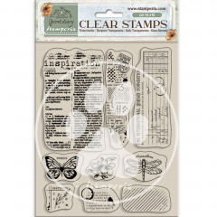 Stamperia Clear Stamps - Secret Diary - Inspiration