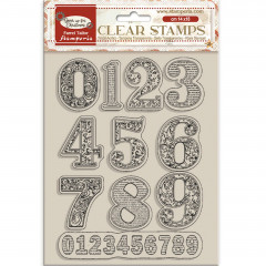 Stamperia Clear Stamps - Gear up for Christmas - Numbers