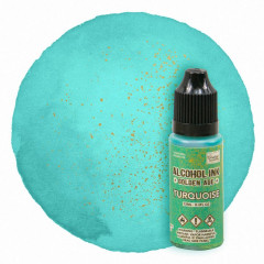Couture Creations Alcohol Ink - Golden Age Turquoise