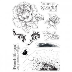 Clear Stamps - Collage Cherish Every Moment
