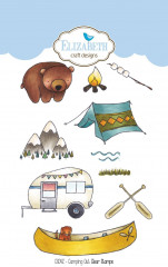 Clear Stamps - Camping Out