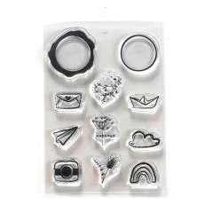 Clear Stamps - Seal Embellishments