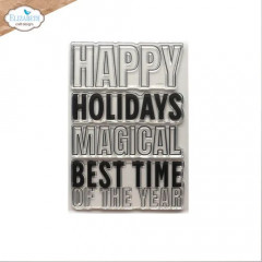 Clear Stamps - Happy Holidays