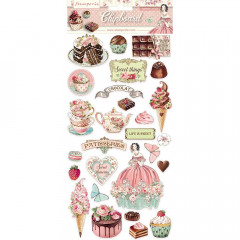 Stamperia Chipboard - Sweety