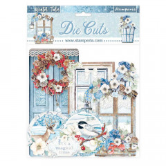 Stamperia Die-Cuts - Winter Tales Quotes and Labels