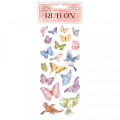 Stamperia Rub-on - Welcome Home Butterflies
