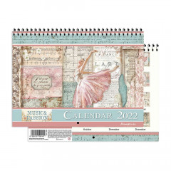 Stamperia Calendar 2022 - Passion