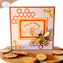 Metal Cutting Die - Layered Honeybee