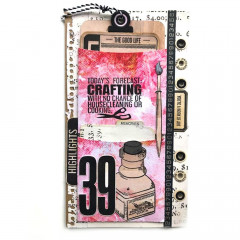 Art Journal 12x12 Paper Pack - Bellrose Pink