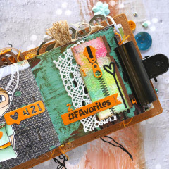 Clear Stamps - Art Journal Chick