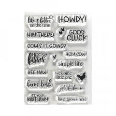 Clear Stamps - Life is Better on the Farm