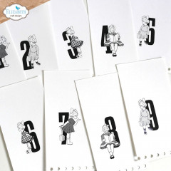 Clear Stamps - Long and Tall Numbers