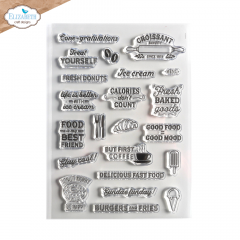 Clear Stamps - Good Food Good Mood