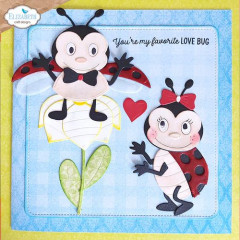 Clear Stamps - Bugs and Kisses