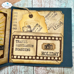 Clear Stamps - Remember Moments - Passport Stamps