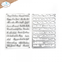 Cutting Dies & Clear Stamps - Christmas Phrases