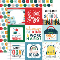 First Day Of School 12x12 Collection Kit