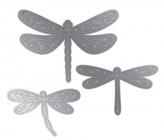 Gemini Elements Cutting Die - Dainty Dragonflies