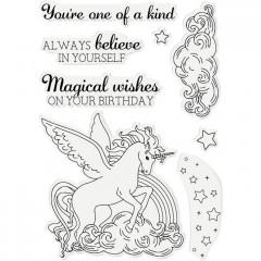 Gemini Clear Stamps and Die - Magical Wishes