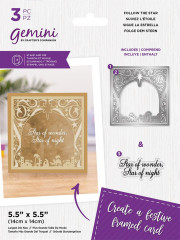 Gemini Clear Stamps and Die - Follow the Star